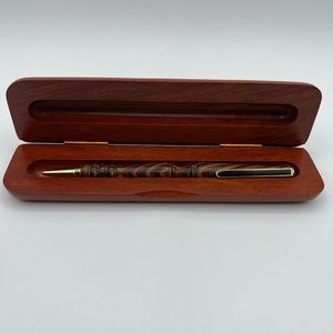 Hand-crafted Ballpoint Wood Pen with Case